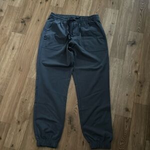Gray Delancey cargo joggers